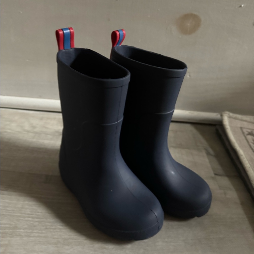 totes Everywear® Charley Toddler Tall Rain Boots Blue Size 5-6